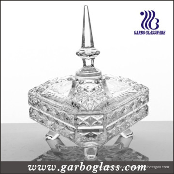 Tipo de Medio Oriente Glass Candy Jar (GB1801R)